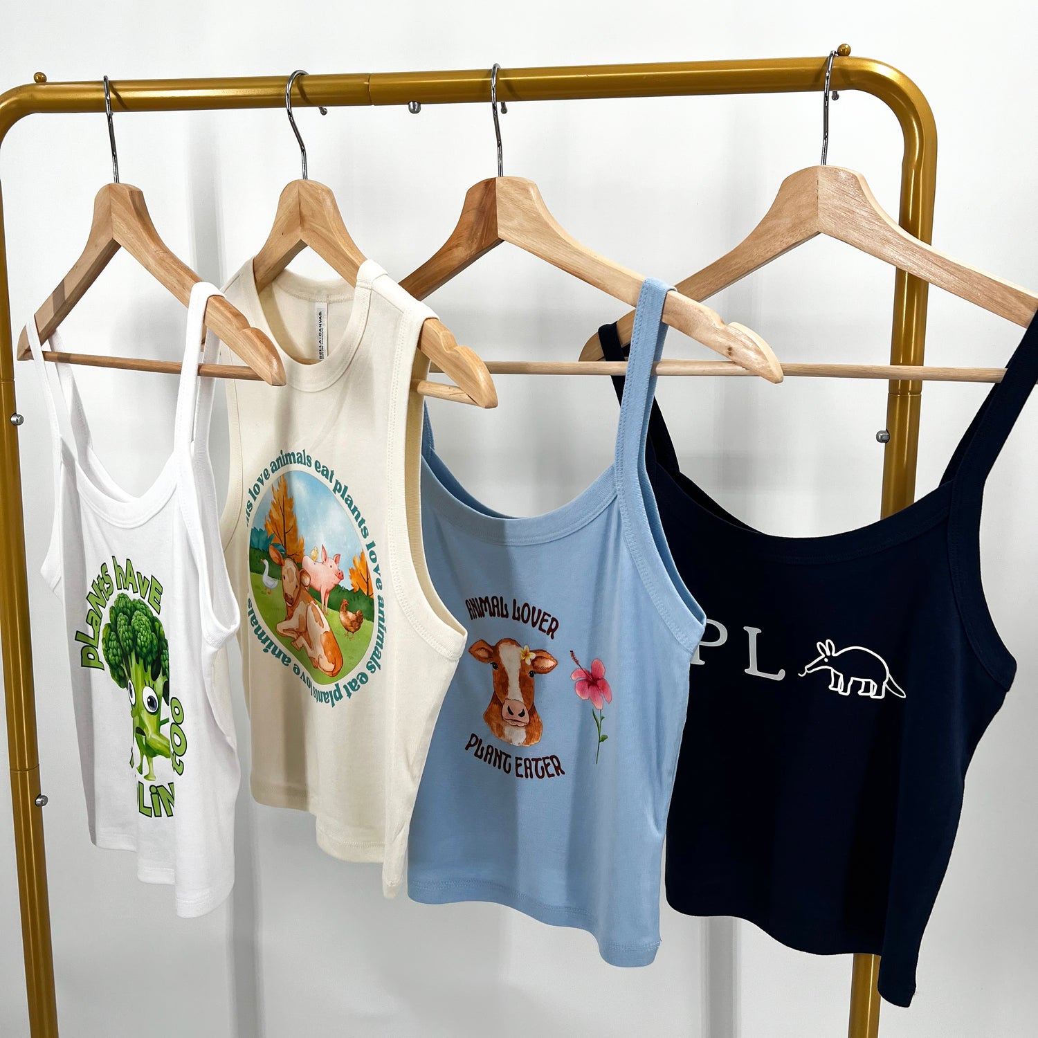 Cropped Tanks