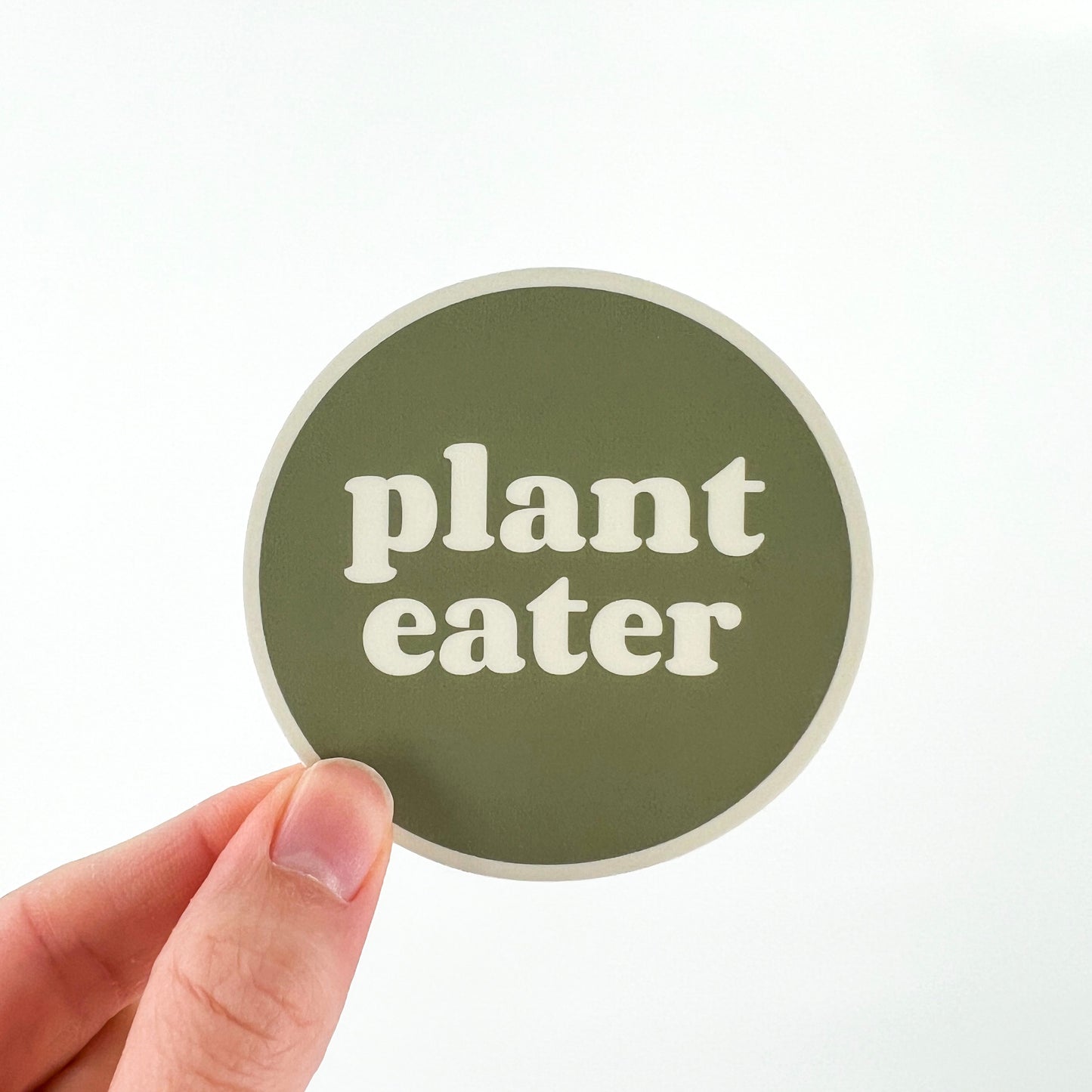 Plant Eater Vegan Activism Sticker