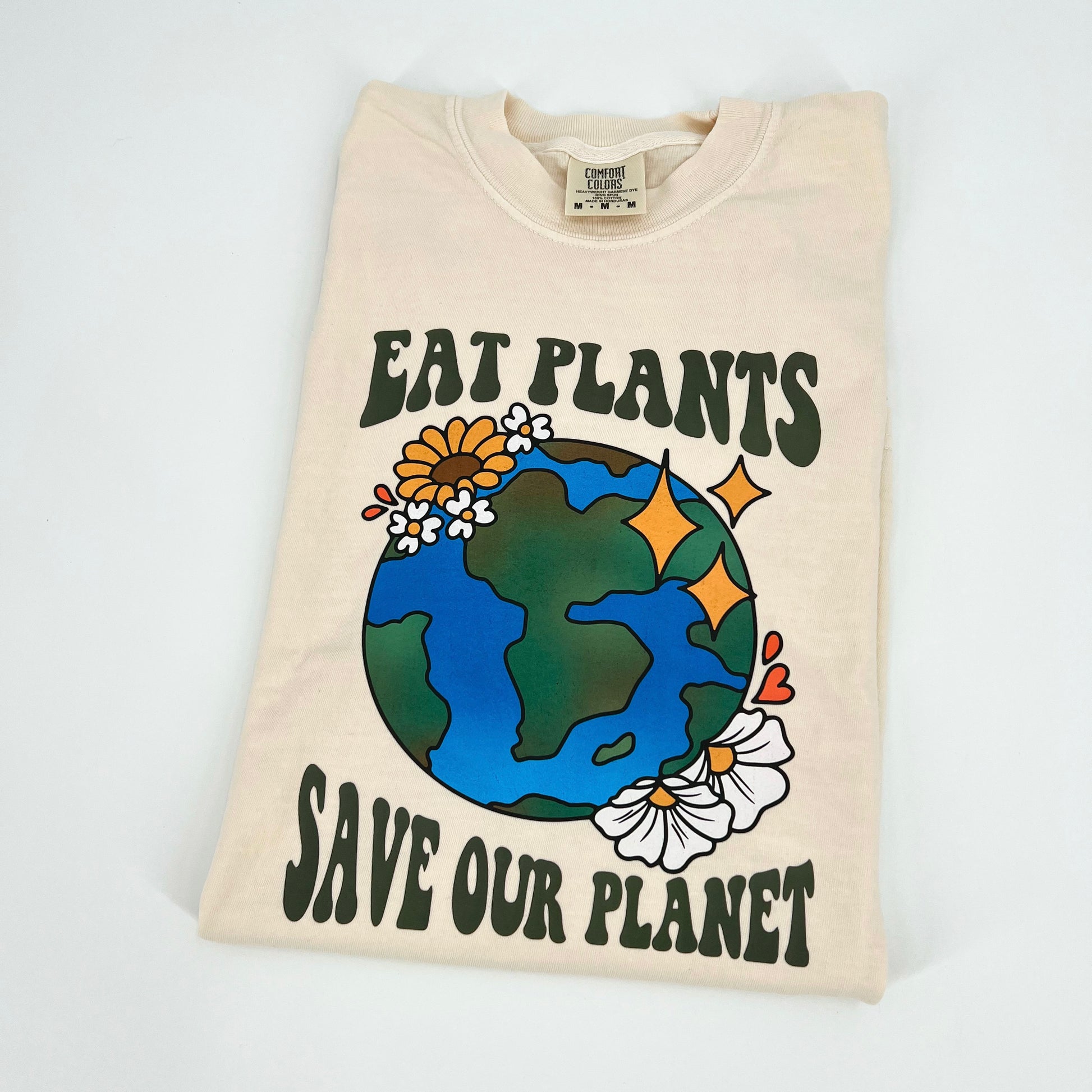 Eat Plants, Save Our Planet Tee – Plant Eater Apparel
